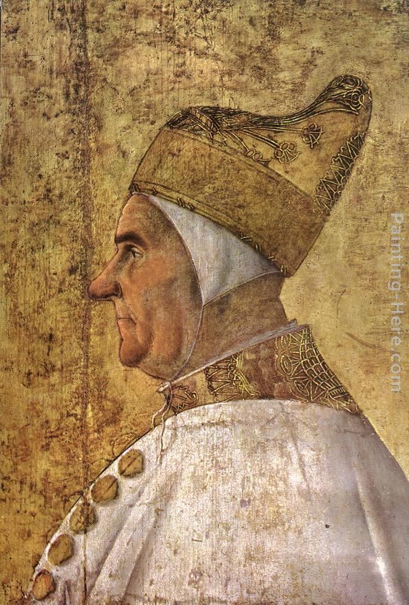 Portrait of Doge Giovanni Mocenigo painting - Gentile Bellini Portrait of Doge Giovanni Mocenigo art painting